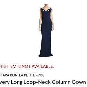 Evey Long Loop Gown Chiara Boni La Petite Robe 48